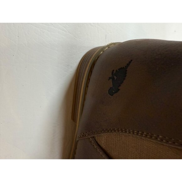 Rocket Dog Brown Faux Leather Ankle Boots booties Size US 10 low heel - Picture 8 of 10